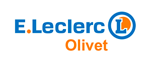 logo leclerc olivet